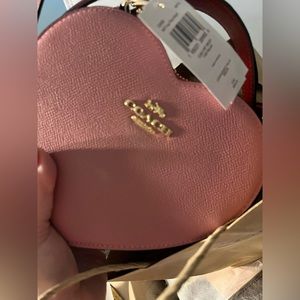 Coach Heart bag NWT
